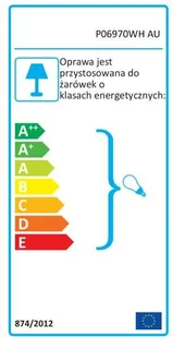 CosmoLight DENVER P06970WH AU żyrandol 6x40W/E14 P06970WH AU - Lampy sufitowe - miniaturka - grafika 3