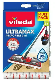 Vileda Wkład do mopa Ultramax i Ultramat TURBO 2szt 167720 - Miotły, szufle, mopy - miniaturka - grafika 2