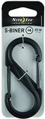 Sprzęt wspinaczkowy - Nite-ize Nite Ize S-Biner karabińczyk, duża, czarny SBP4-03-01BG - miniaturka - grafika 1