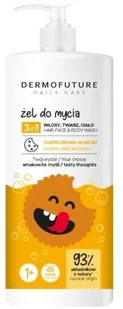 DermoFuture Żel do Mycia 3 w 1 Ciasteczkowe Smaczki 500 ml - Kosmetyki do kąpieli - miniaturka - grafika 2