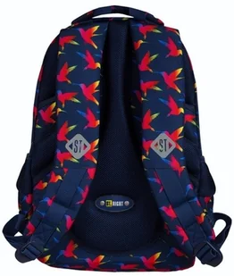 St. Majewski St.Right Plecak Szkolny BP-26 Tęczowe Ptaki 622502 wielokolorowe - Plecaki szkolne i tornistry - miniaturka - grafika 5