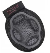 Szczotki i furminatory - Duża rękawica gumowa do czesania psa i kota Moser - miniaturka - grafika 1