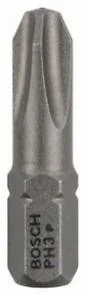 Bosch bit wkręcająca Extra Hart PH 3, 25 mm 2607001516 - Klucze i nasadki - miniaturka - grafika 2