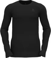 Bluzy narciarskie - Odlo Active Warm Eco Koszulka z długim rękawem Mężczyźni, black XXL 2020 Koszulki bazowe termiczne i narciarskie 159102-15000-XXL - miniaturka - grafika 1
