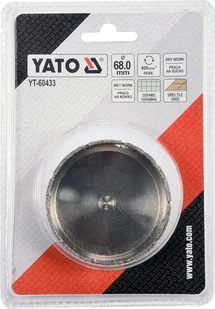 Yato WIERTŁO DO GRESU 68MM DO WIERCENIA NA MOKRO I NA SUCHO YT-60433 - Wiertła - miniaturka - grafika 3