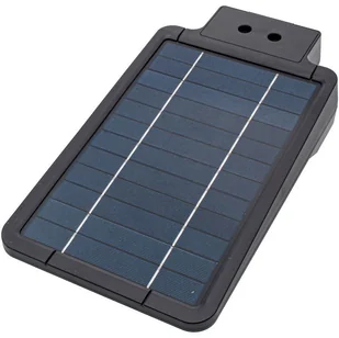 Milagro Czarna Lampa Solarna Street 8 W 4000 K IP65 EKO2011 - Lampy ogrodowe - miniaturka - grafika 2