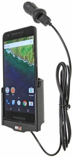 Brodit AB Uchwyt aktywny z kablem USB do Nexus 6P 521818 - Uchwyty samochodowe do telefonów - miniaturka - grafika 2