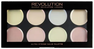 Makeup Revolution Paleta kremowych rozświetlaczy - Ultra Strobe Balm Palette Paleta kremowych rozświetlaczy - Ultra Strobe Balm Palette - Pudry do twarzy - miniaturka - grafika 2