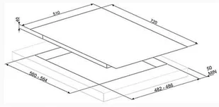 Płyta gazowa do zabudowy Smeg PV175S2 - Płyty gazowe do zabudowy - miniaturka - grafika 3