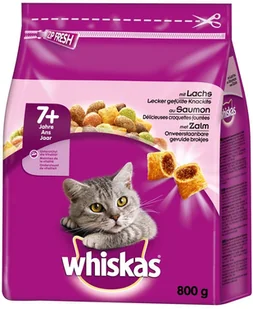 Whiskas 7+ Senior 0,8 kg - Sucha karma dla kotów Whiskas 7+ Senior 0,8 kg - Sucha karma dla kotów - miniaturka - grafika 1