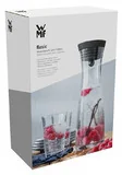WMF Basic Karafka do wody czarna 1,0 l z dwoma szklankami 617709994 - Karafki - miniaturka - grafika 2