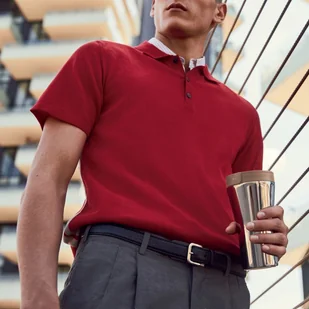 Alessi A di CAFFA Kubek Termiczny ze Stali Polerowanej - Biały GIA24 W - Kubki termiczne - miniaturka - grafika 4