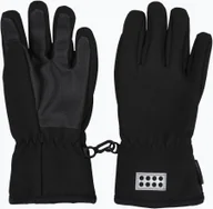 Rękawice narciarskie - LEGO Rękawice narciarskie dziecięce LEGO Lwatlin 705 czarne 22863 - miniaturka - grafika 1