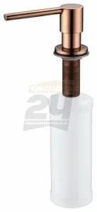 Blue Water DOZOWNIK PREMIUM INOX RÓZOWE ZŁOTO - Mydelniczki i dozowniki mydła - miniaturka - grafika 2