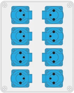 Pawbol Rozdzielnica R-box 240 8x250V B.1605 - Bezpieczniki elektryczne - miniaturka - grafika 2