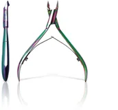 Akcesoria do paznokci - SILCARE Cążki Dwusprężynowe Multicolor - miniaturka - grafika 1