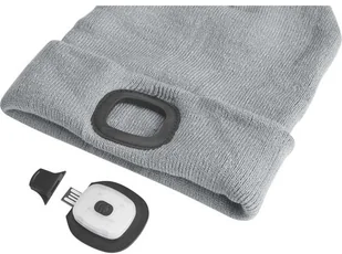 EXTOL Craft Czapka z Latarka LED Uniwersalny Rozmiar USB na Rower Wędrówki - Odzież robocza - miniaturka - grafika 3