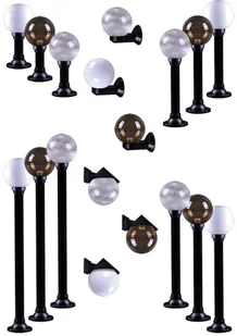 Kaja ALFRED OLSZEWSKI Kinkiet ogrodowy K-MB-OGROD NF2803L6 OPAL - Lampy ogrodowe - miniaturka - grafika 2