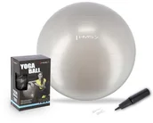 Piłki do ćwiczeń - HMS YB01 65CM SZARA PIŁKA GIMNASTYCZNA - miniaturka - grafika 1