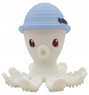 Mombella Ośmiornica Gryzak Zabawka Light Blue - Gryzaki dla dzieci - miniaturka - grafika 3