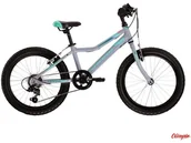 Rowery - Kross Rower Lea Mini 1.0 szary/seledynowy połysk 2022 KRLEM120X11W003560 - miniaturka - grafika 1