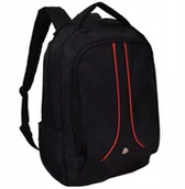 Torby na laptopy - Semi Line Plecak Miejski Na Laptopa 15,6 Czarny - - miniaturka - grafika 1