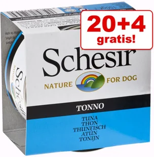 Schesir 12 x 150 g - Tuńczyk - Mokra karma dla psów - miniaturka - grafika 2