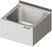 Inne urządzenia gastronomiczne - Stalgast Zlewozmywak zabudowany 500x500x300 mm 981445050 - miniaturka - grafika 1