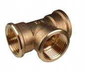 Rury - Trójnik Mosiężny 1/2' - miniaturka - grafika 1