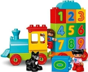 LEGO Duplo Pociąg z cyferkami 10847 - Klocki - miniaturka - grafika 5