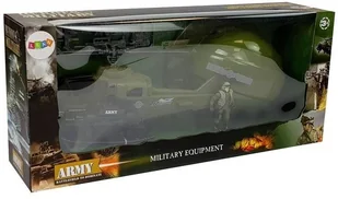 Import LEANToys Zestaw Wojskowy Helikopter Hełm Żołnierz 7877 - Samoloty i helikoptery - miniaturka - grafika 7