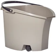 Miotły, szufle, mopy - IMPACT Wiadro z kółkami 15 l beżowe IMPACT 3276000458401 - miniaturka - grafika 1