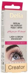 Delia Cosmetics Creator serum przyspieszające wzrost do brwi i rzęs 7 ml - Serum do twarzy - miniaturka - grafika 2