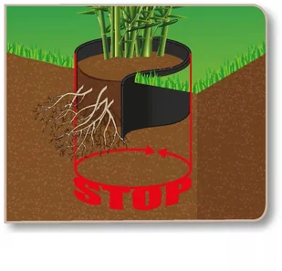 Nature Nature Bariera korzeniowa 0,7 x 5 m HDPE Czarna 6030227 6030227 - Pozostałe elektronarzędzia - miniaturka - grafika 5
