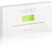 Pozostałe akcesoria kosmetyczne - Dives DIVES med.- Art Grade PREMIUM - NICI TORNADO SCREW TWIN 26G, 60mm/90mm 2x10szt - miniaturka - grafika 1