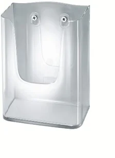 Sigel ścienny pojemnik na prospekty, akryl, DIN A6, przezroczysty, szkło/przezroczysty LH117 - Inne artykuły do sprzątania Sigel ścienny pojemnik na prospekty, akryl, DIN A6, przezroczysty, szkło/przezroczysty LH117 - Inne artykuły do sprzątania - miniaturka - grafika 1