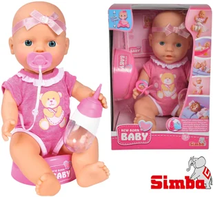 Simba New Born Baby słodziutki bobas - Lalki dla dziewczynek - miniaturka - grafika 4