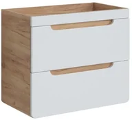 Szafki łazienkowe - Comad Szafka pod umywalkę Easy Aruba Biała 70 - miniaturka - grafika 1