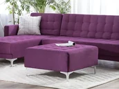 Inne meble do salonu - Beliani Otomana tapicerowana violett ABERDEEN - miniaturka - grafika 1