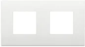Klawisze i ramki - Vimar 4M (2+2) biały 19643.74 - miniaturka - grafika 1