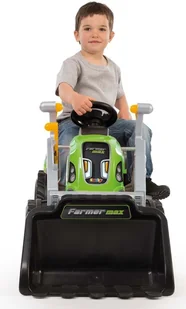 Smoby Traktor Farmer Max z przyczepką ! GXP-606069 - Jeździki dla dzieci - miniaturka - grafika 10
