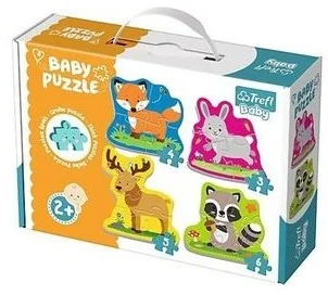 Trefl Baby Classic Zwierzątka leśne GXP-629706 - Puzzle - miniaturka - grafika 3