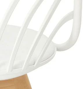 Intesi Krzesło Sirena z podłokietnikami białe - Krzesła - miniaturka - grafika 13