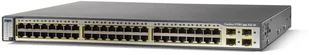 Cisco Catalyst 3750 48 10/100/1000T PoE + 4 SFP + IPS Image (WS-C3750G-48PS-E) - Switche - miniaturka - grafika 2