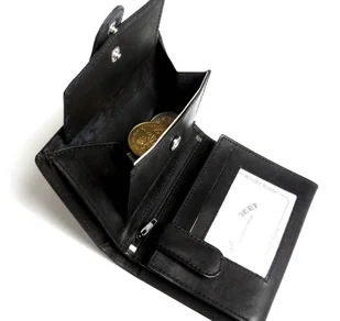 BAG Street Portfel Męski Skórzany Skóra Naturalna Duży Pionowy Z Zapięciem 993 - Portfele - miniaturka - grafika 5