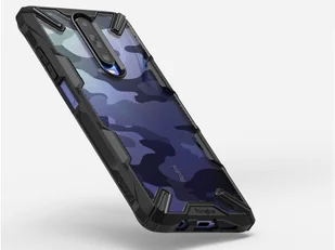 RINGKE Etui Fusion X do Xiaomi Redmi K30 Poco X2 Camo Black + Szkło Alogy 7692/9238X1 - Etui i futerały do telefonów - miniaturka - grafika 2