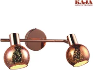 Lampy ścienne - Kaja ALFRED OLSZEWSKI Kinkiet K-8003-2G RG z serii GALAXY - miniaturka - grafika 1