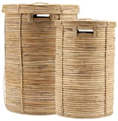 Kosze na bieliznę - House Doctor Zestaw koszy na pranie Chaka 6418 - miniaturka - grafika 1