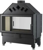 Wkłady kominkowe - Unico Wkład kominkowy Dragon 9 Duo Modern - miniaturka - grafika 1