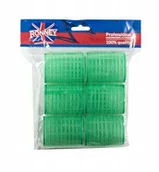 Wałki do włosów - Ronney Wałki Do Włosów Green 48/63mm 6 Szt. - miniaturka - grafika 1